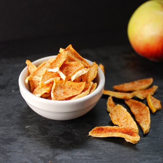 Cinnamon Sugar Apple Chips