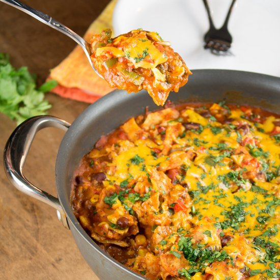 One-Pot Meatless Enchilada Stew