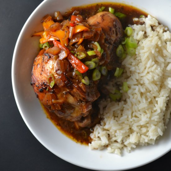 Jamaican Brown Stew Chicken