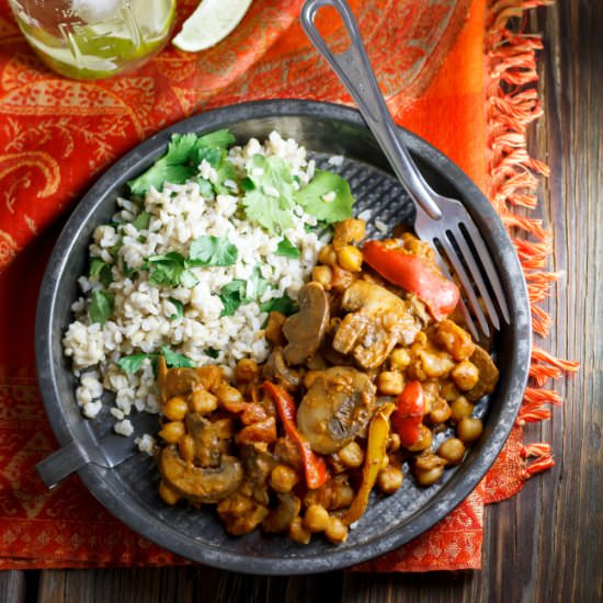 Gin’s Portobello Chana Masala