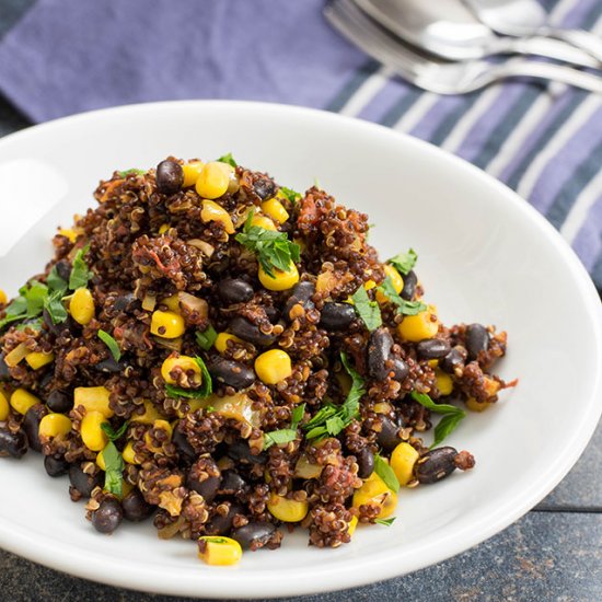 One Pan Mexican Quinoa