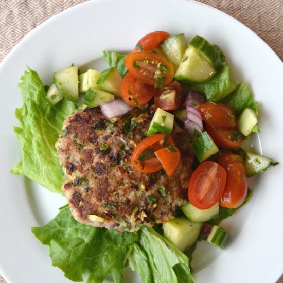 Spiced Turkey Burgers