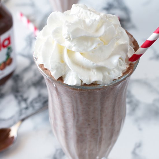 Boozy Nutella Shake