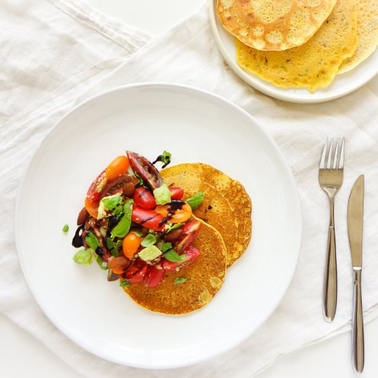 Socca (Chickpea Crepe)