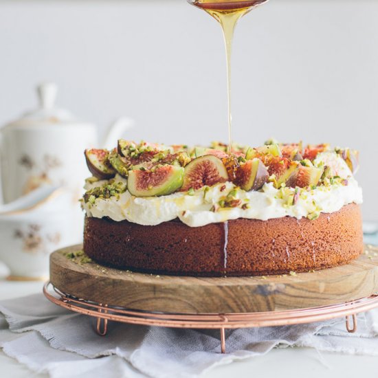 Honey Cake with Figs