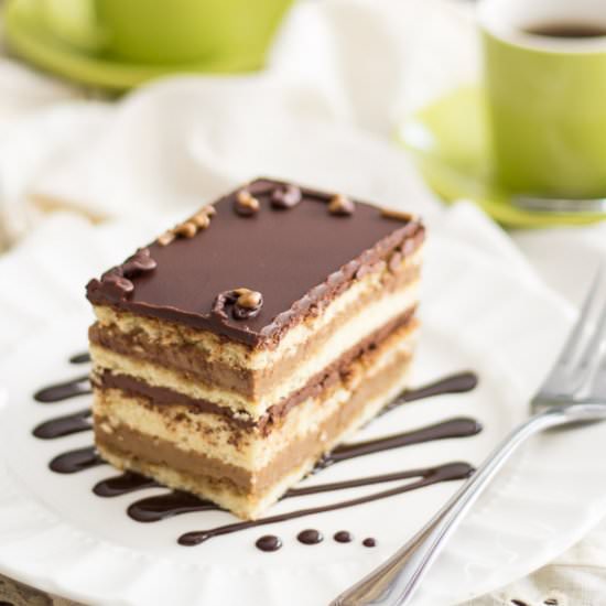 Paleo Opera Cake