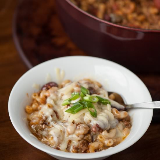 One Pot Chili Mac