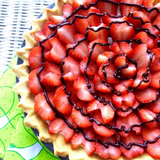 Chocolate Strawberry Tart