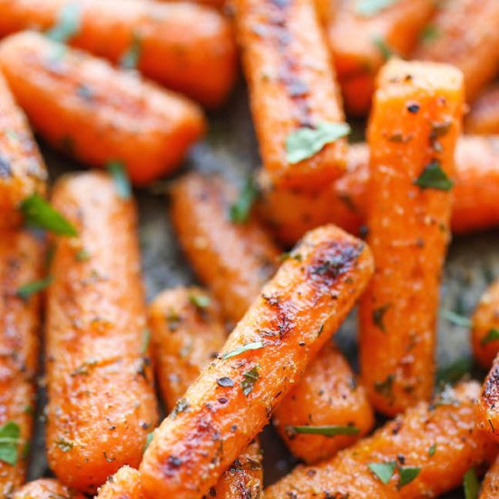 Easy Ranch Baby Carrots