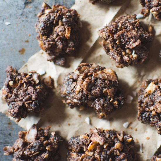 Coconut Carob Clusters