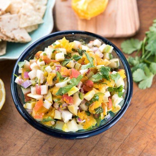 Chayote Orange Salsa