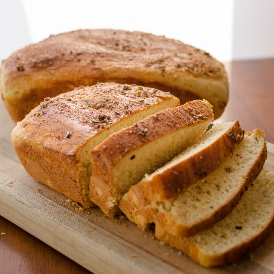 Herb Crusted Potato Bread