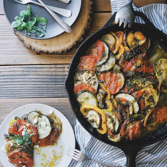 Oven-Roasted Ratatouille