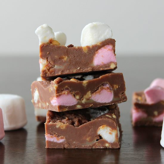 Rocky Road Fudge