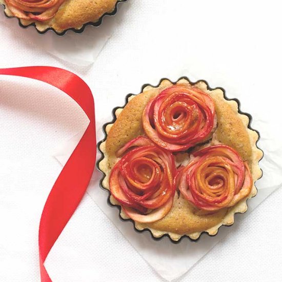 Apple Rose Tartelettes