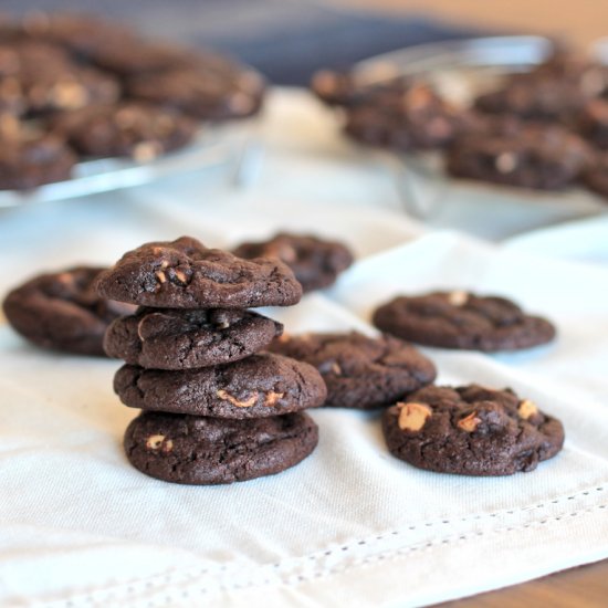 Chocolate & Peanut Butter Cookies