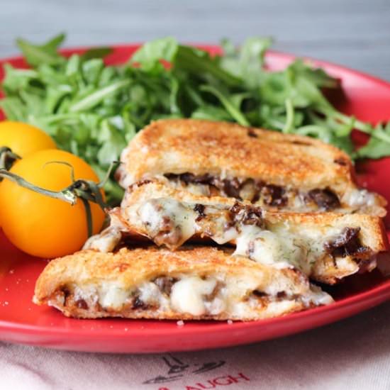 Philly Cheesesteak Grilled Cheese