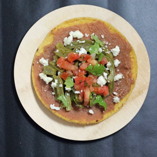 Nopales Tostadas