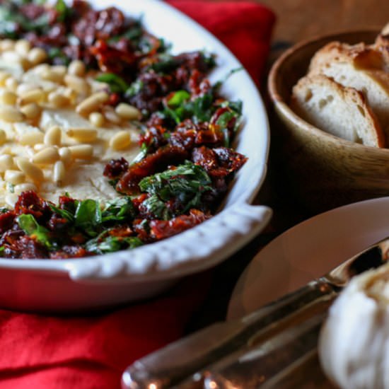 Baked Goat Cheese Appetizer