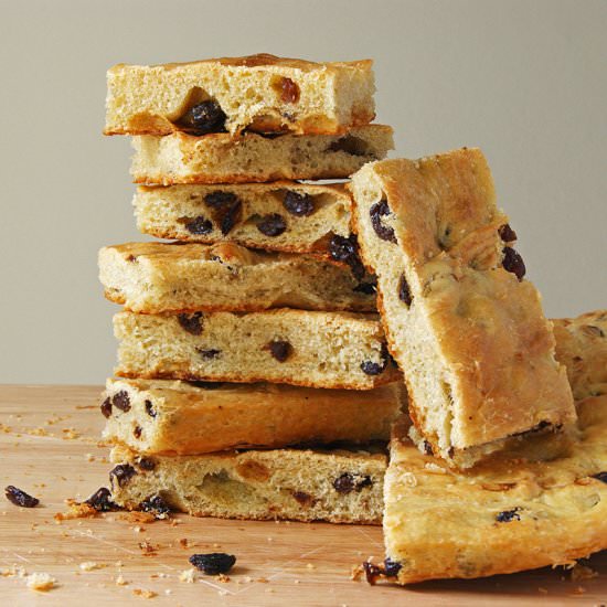 Raisin Focaccia