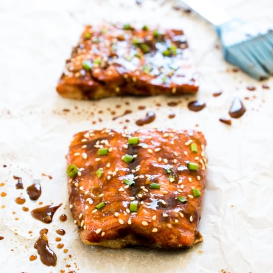 Teriyaki Baked Salmon