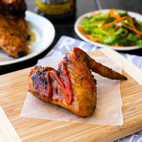 Spicy Sriracha Honey Glazed Chicken