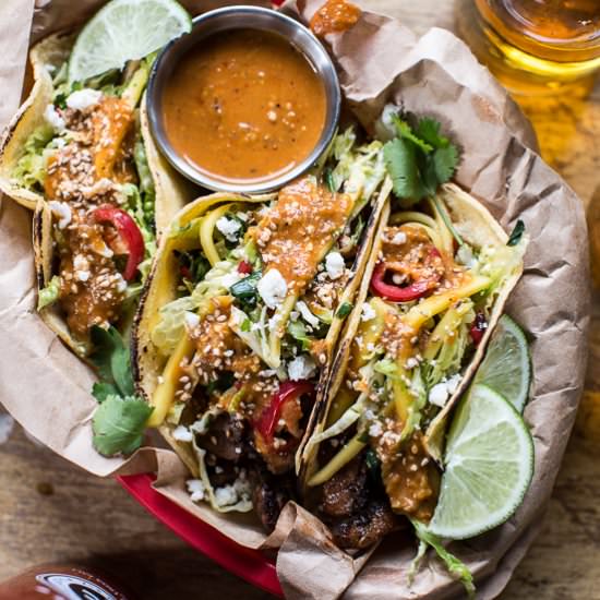 Bulgogi BBQ Pork Tacos