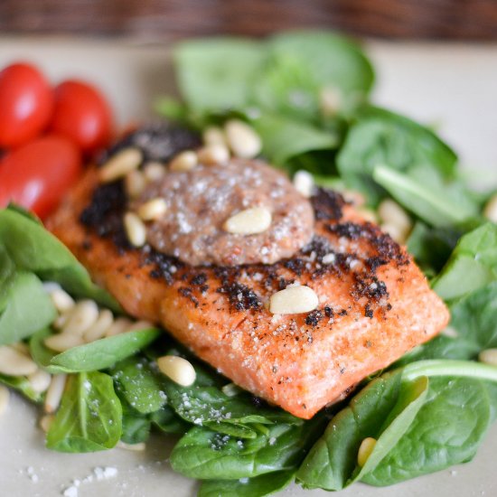 Parmesan Crusted Salmon