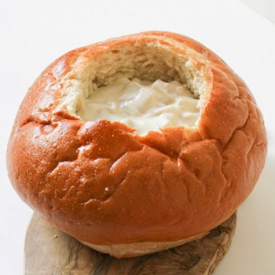 Clam Chowder Bread Bowl