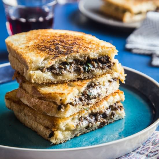 Duxelles Grilled Cheese