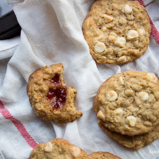 Ginger Lemon White Choco Cookies