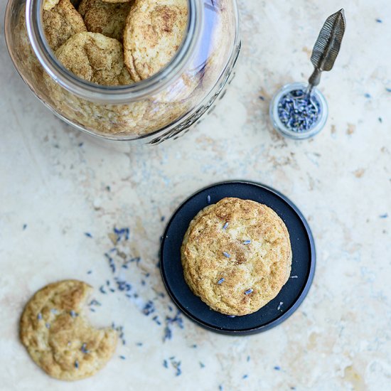 Lavender Sugar Snickerdoodles