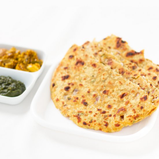 Besan Ka Paratha Flatbread