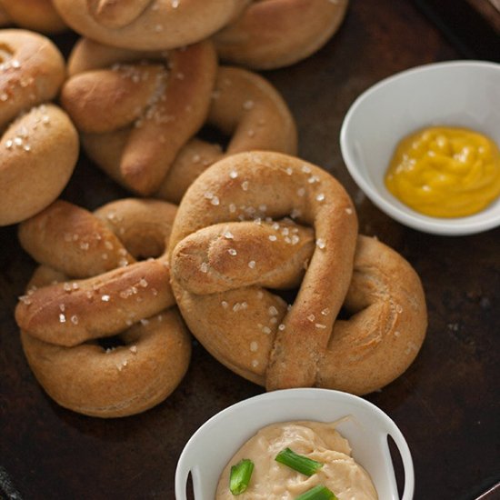 Whole Wheat Soft Pretzel