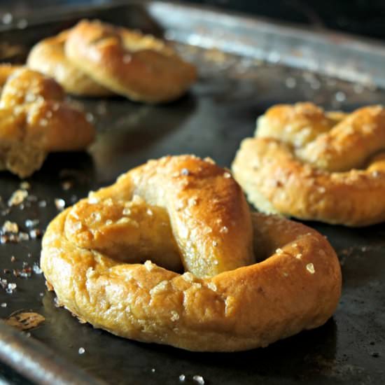 Paleo Soft Pretzels