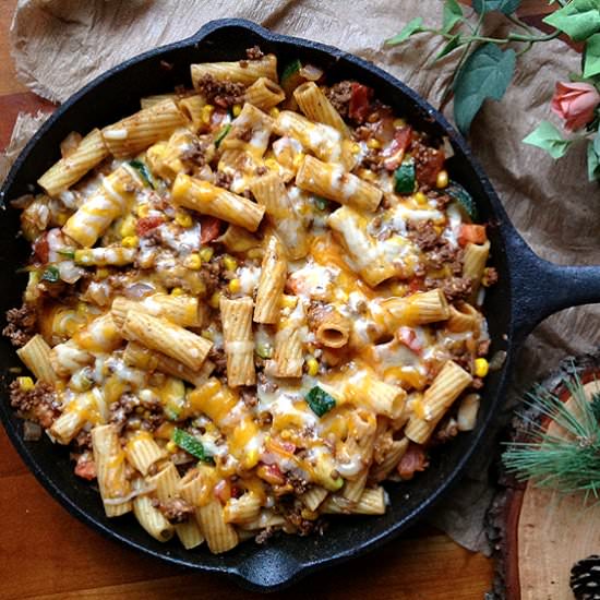 Chili Pasta Skillet