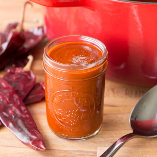 Guajillo Chili Red Enchilada Sauce