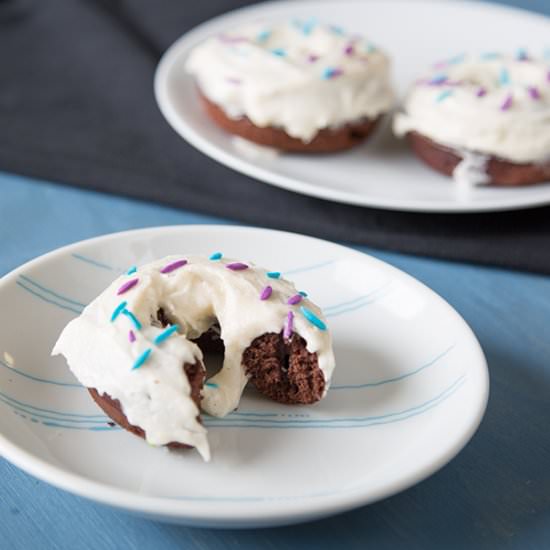 Baked Chocolate Donuts