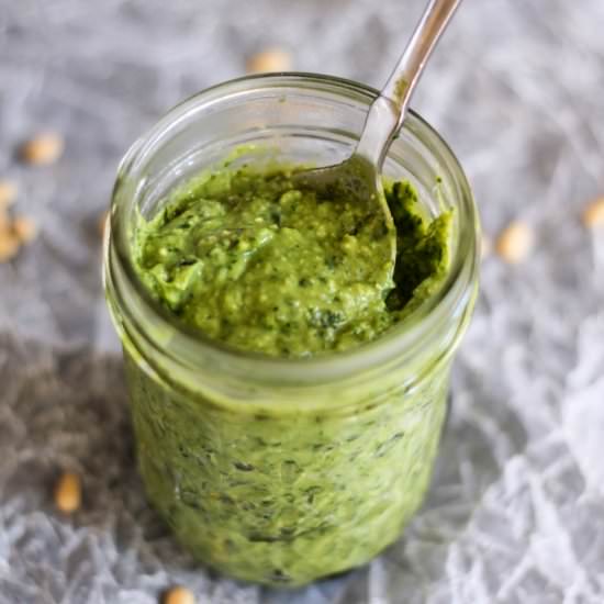 Avocado Basil Pesto