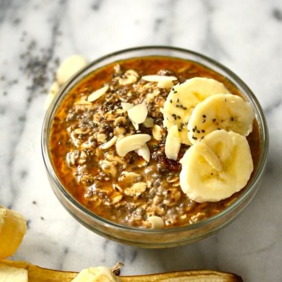 Maple-Chia Overnight Oatmeal