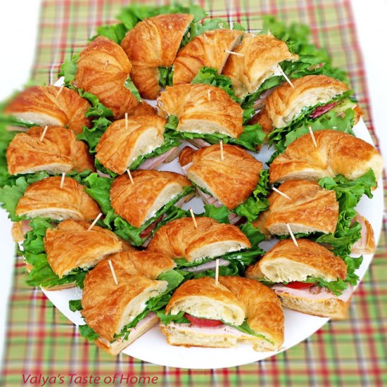 Turkye Croissan’wich Appetizers