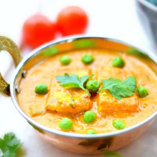 Matar Paneer