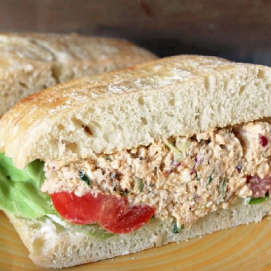 Greek Chicken Salad Sandwich