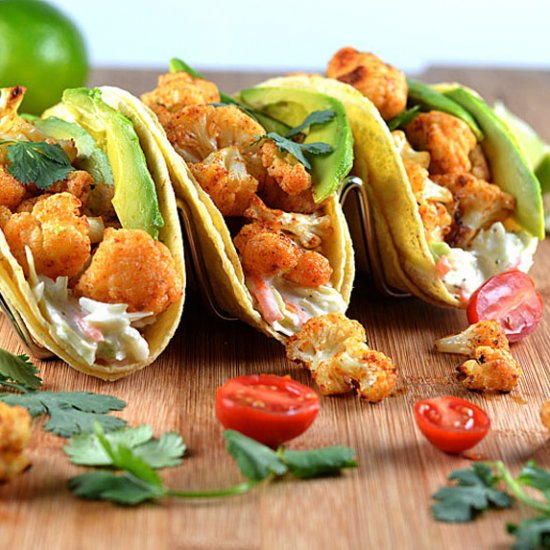 Roasted Cauliflower Tacos