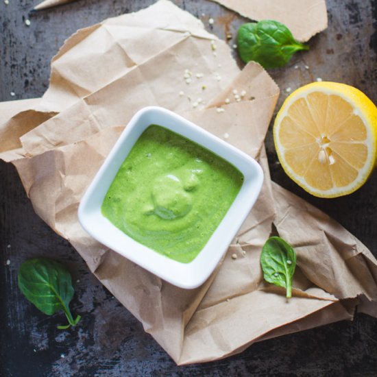 Raw Vegan Hemp Pesto