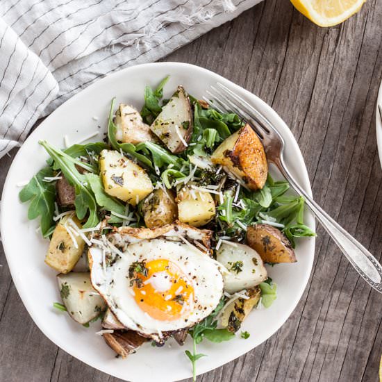 Garlic Parmesan Roasted Potatoes