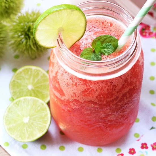 Frozen Watermelon Slushie