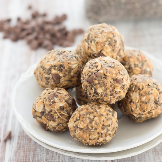 Carob Peanut Butter Energy Bites