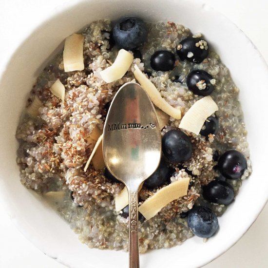 Blueberry & Coconut Quinoa