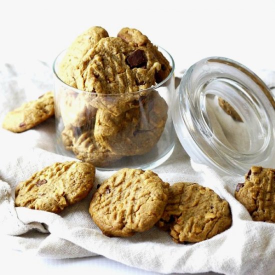 Flourless Peanut Butter Cookies